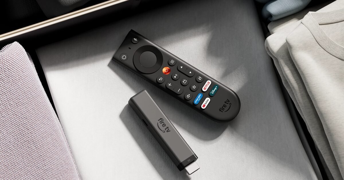 Amazon lança Fire TV Stick 4K com novo controle remoto, mas sem sideloading