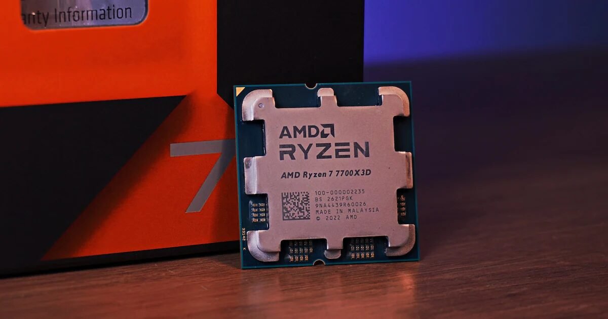 AnáliseRyzen 7 7700X3D é uma CPU gamer boa, mas fica com outros X3D na cola