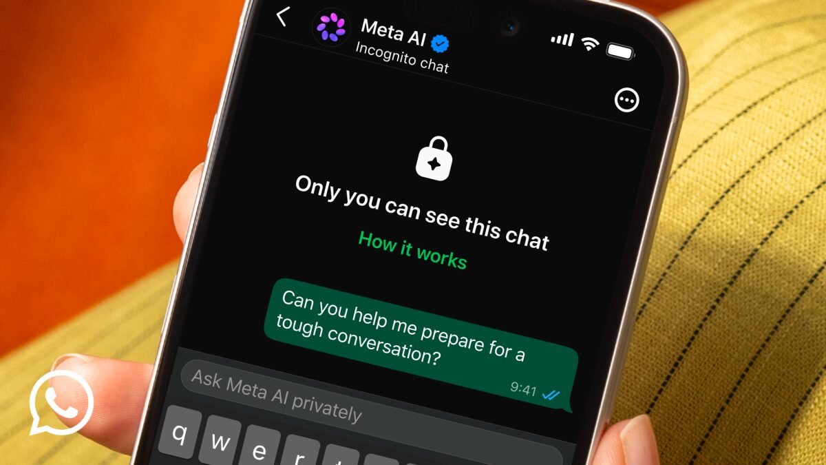 Apresentamos a conversa no modo anônimo com a Meta AI: um jeito totalmente privado de conversar com a IA