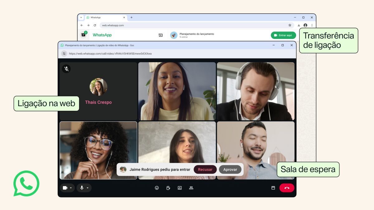 Apresentamos as ligações pelo WhatsApp Web e mais novidades