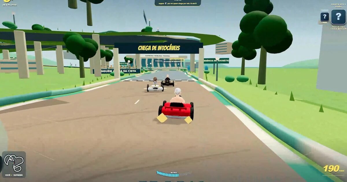 Candidato à presidência Romeu Zema lança jogo no estilo Mario Kart e pode ser processado