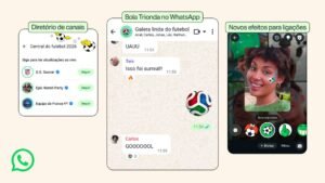 Celebrando o futebol com novos recursos no WhatsApp