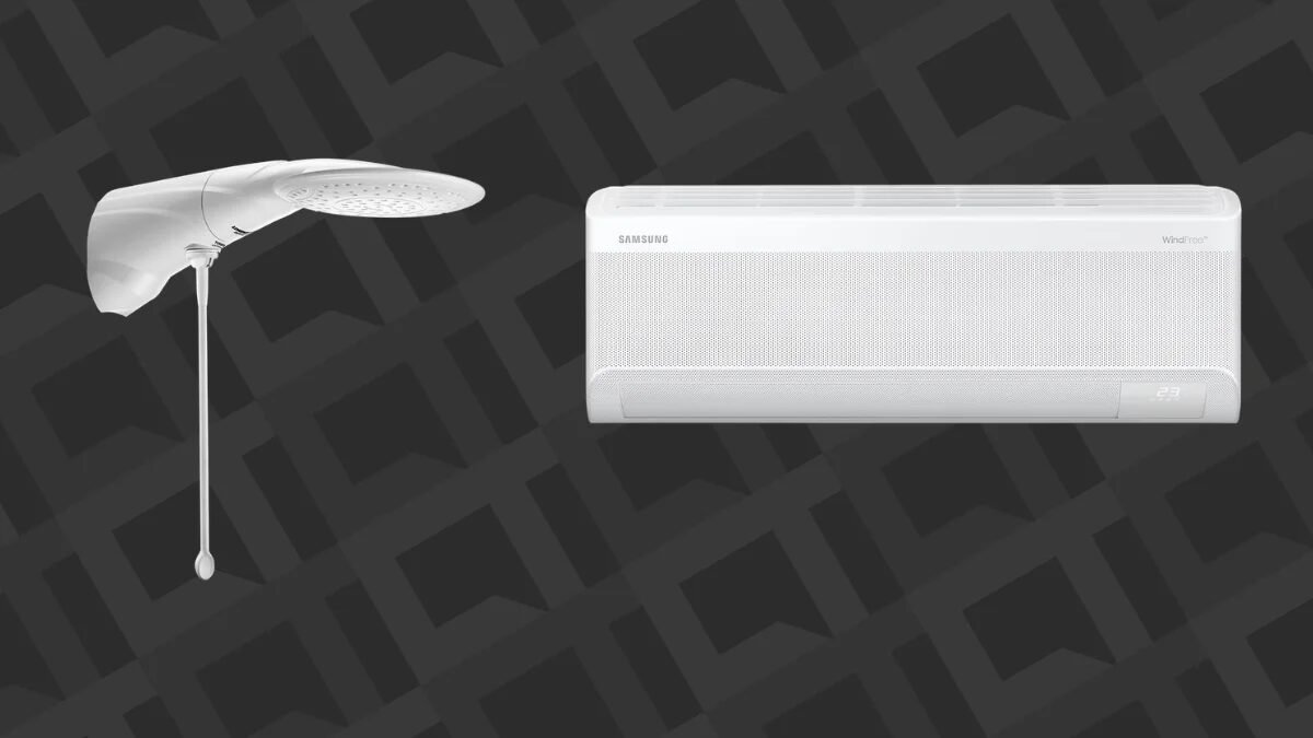 Chuveiro elétrico vs. Ar-condicionado: quem é o verdadeiro vilão da sua conta de luz?