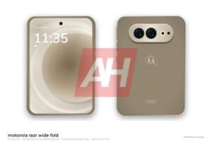 Dobrável da Motorola tem design vazado e é mais compacto que o Galaxy Z Fold 8