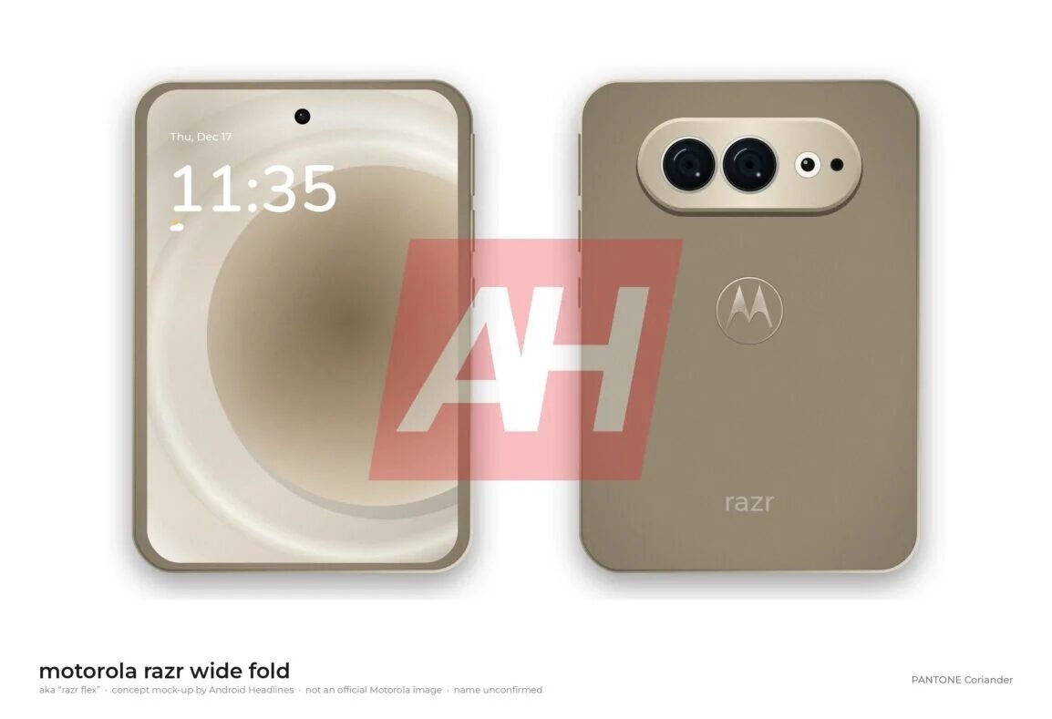 Dobrável da Motorola tem design vazado e é mais compacto que o Galaxy Z Fold 8