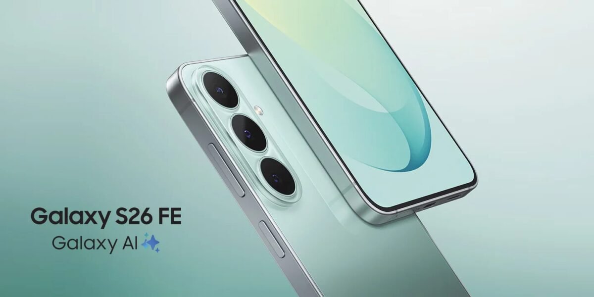 Galaxy S26 FE chega ao Brasil só R$ 450 mais barato que top Galaxy S26 padrão