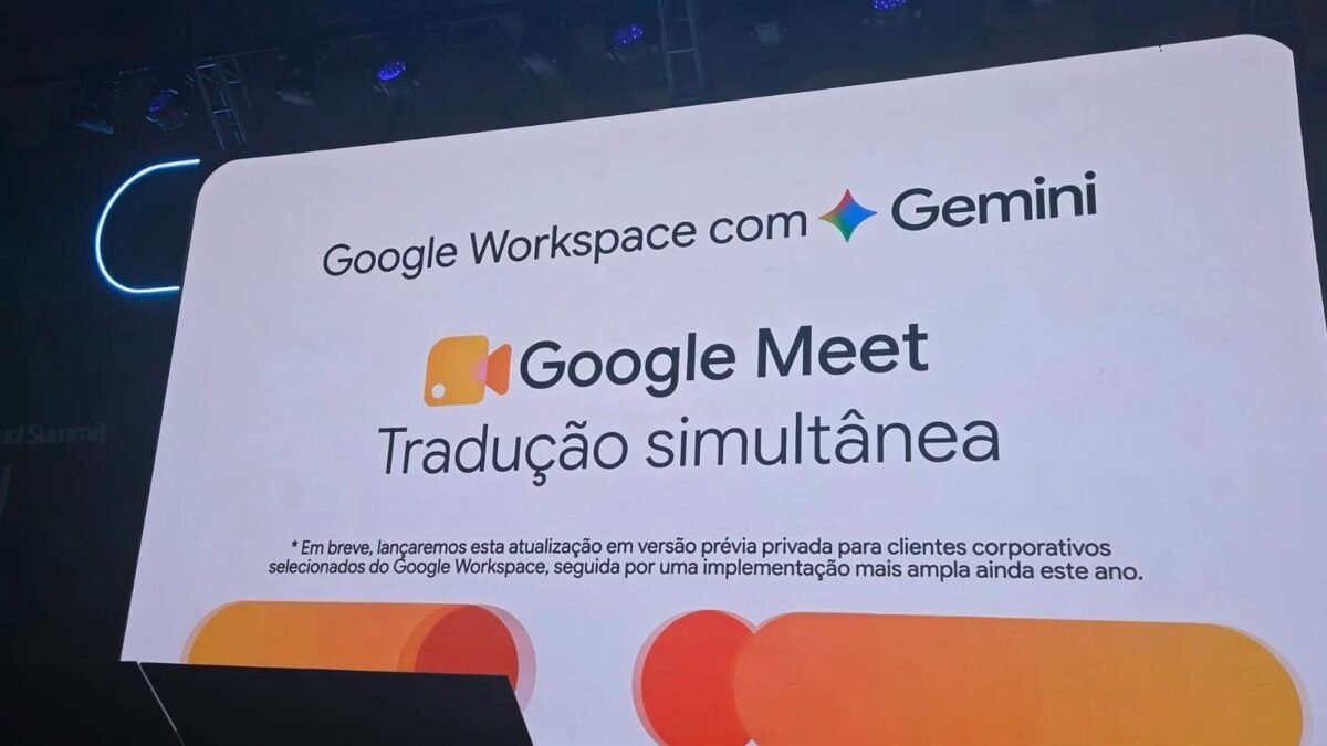 Google Meet ganha tradução simultânea de português para espanhol