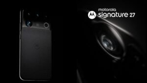 Motorola anuncia Signature 27 com Snapdragon novo e câmera de 200 MP