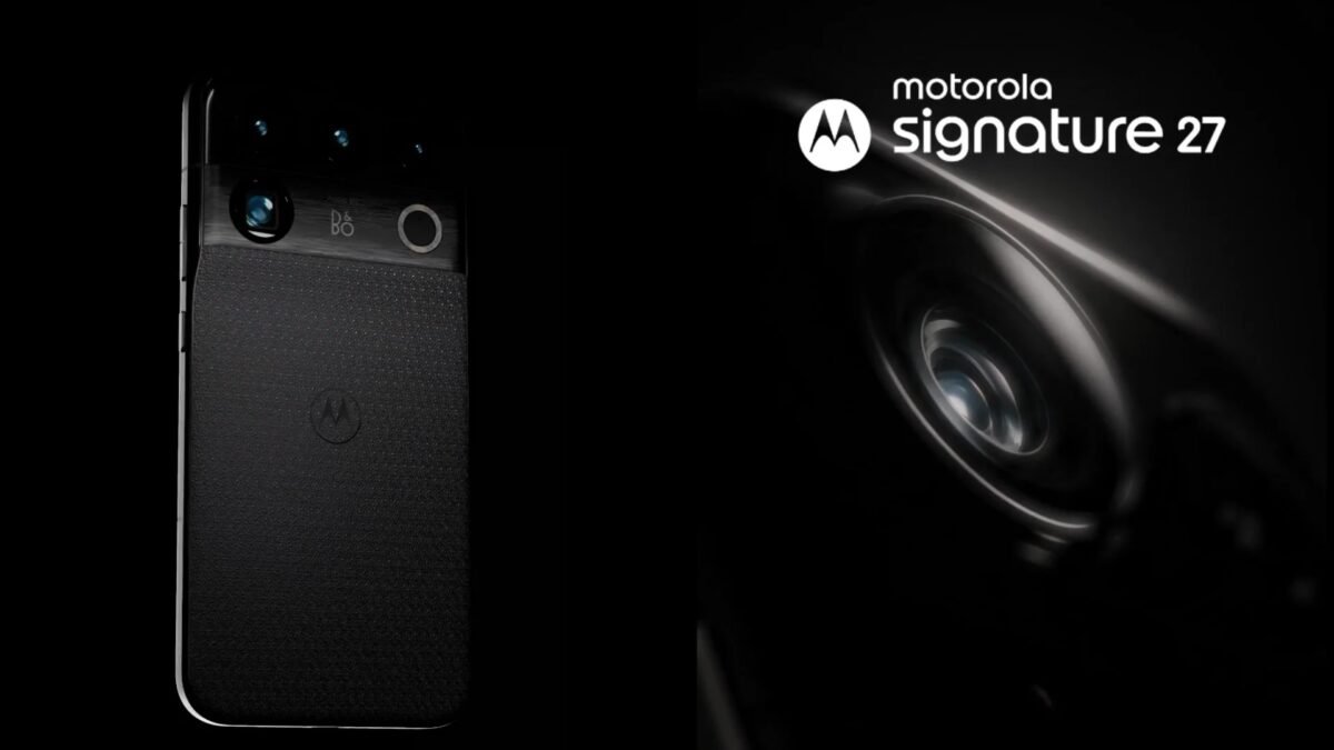 Motorola anuncia Signature 27 com Snapdragon novo e câmera de 200 MP
