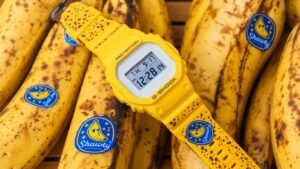 Relógio de banana? Casio surpreende com novo G-Shock temático