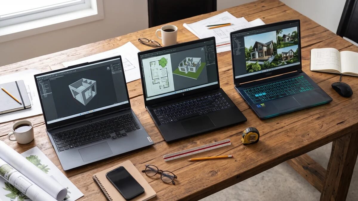 3 melhores notebooks para arquitetos e engenheiros em 2026
