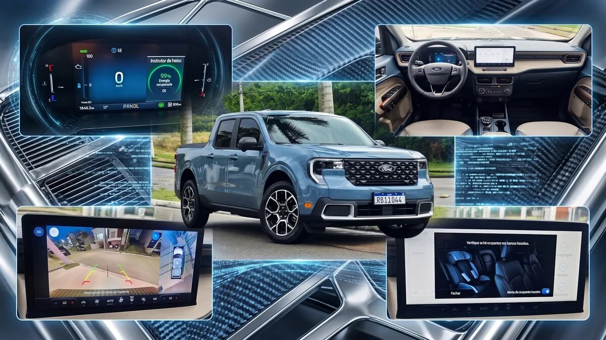 5 pontos que fazem da Ford Maverick Lariat Hybrid uma picape "diferente"