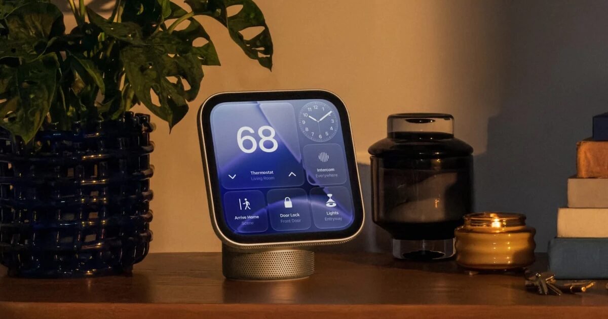 Apple lança HomeView, display inteligente com Siri AI para casa e lazer