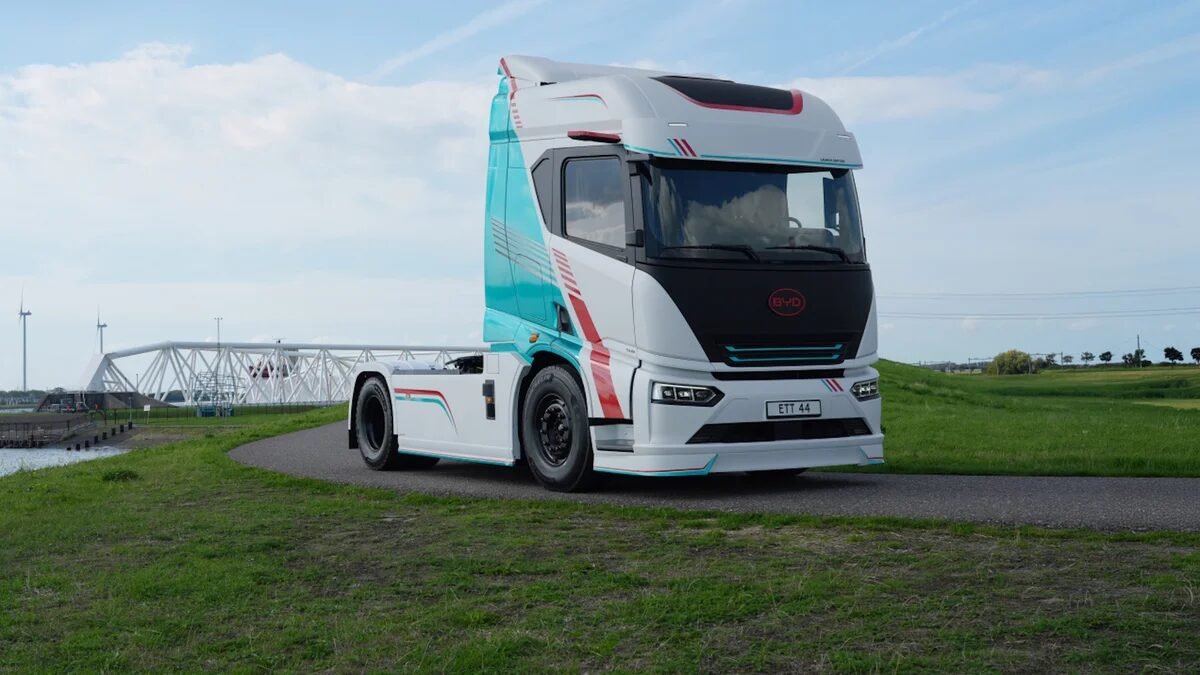 BYD tem caminhão elétrico que roda "uma vida" por carga; conheça