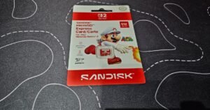 Cartão de memória de Nintendo Switch 2 fica R$ 800 mais barato em versão sem o Mario na caixa