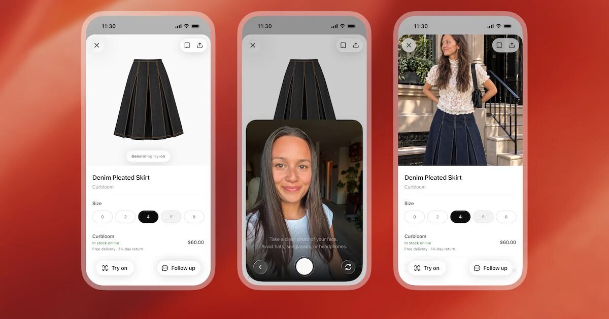 ChatGPT ganha provador virtual para experimentar roupas com IA