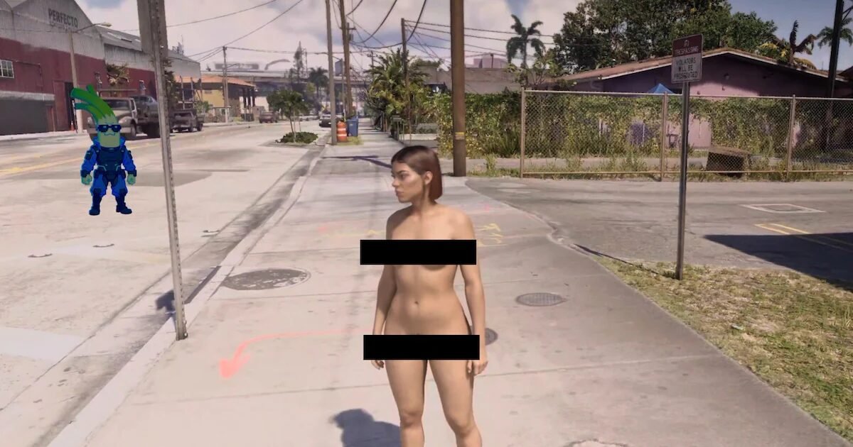 Cyberleek segue à solta e realiza novo vazamento de GTA 6 com Lucia sem roupa