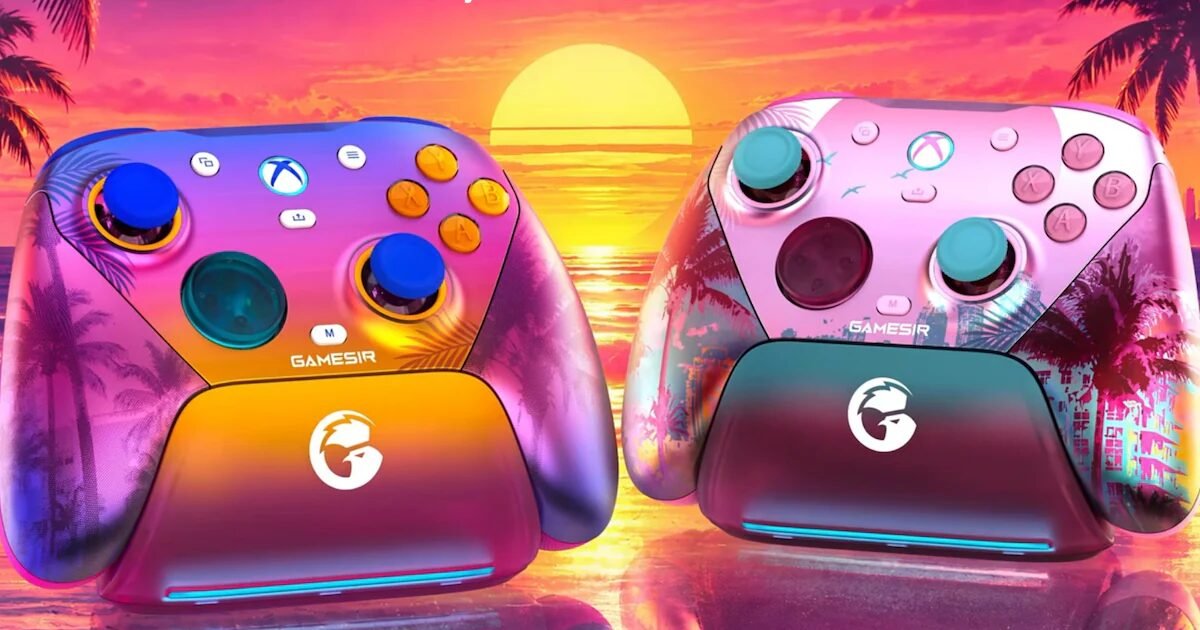 GameSir revela controles não oficiais inspirados em GTA 6; conheça os modelos