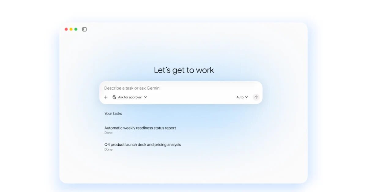 Gemini Agent: Google lança agente de IA ‘universal para o trabalho’