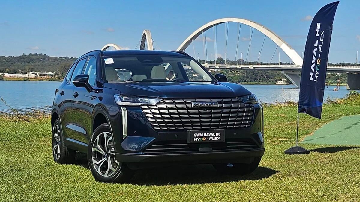 Híbridos mais vendidos: Haval H6 lidera e Avenger estreia em setembro
