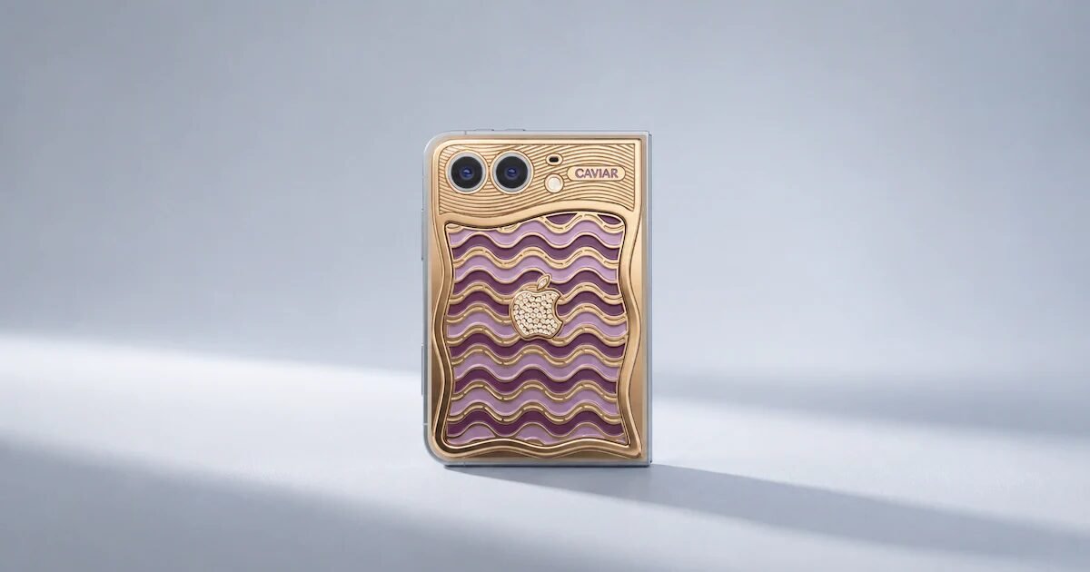 iPhone Duo ganha versões de luxo da Caviar que custam até R$ 450 mil