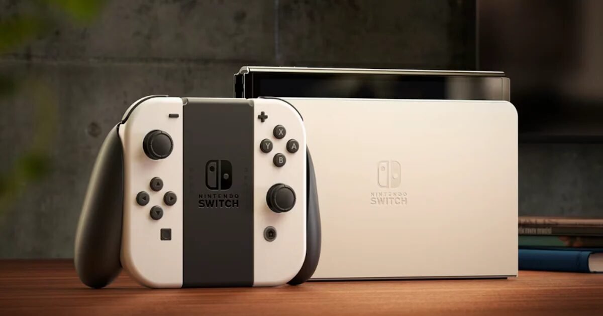 Nintendo Switch OLED com Mario Bros. Wonder e Nintendo Switch Online em promoção