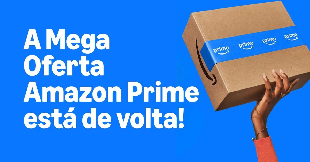 Nova edição da ‘Mega Oferta Amazon Prime’ começa com até 80% de desconto