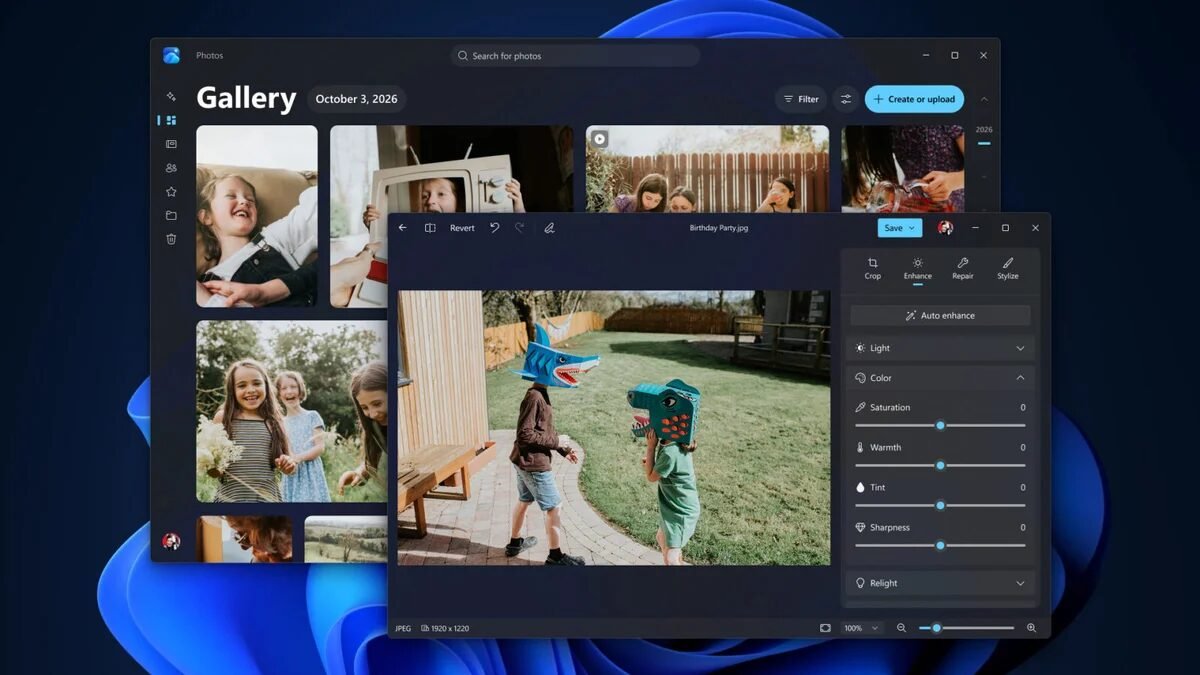 Novo app Fotos do Windows 11 vira central de imagens do PC, OneDrive e iCloud