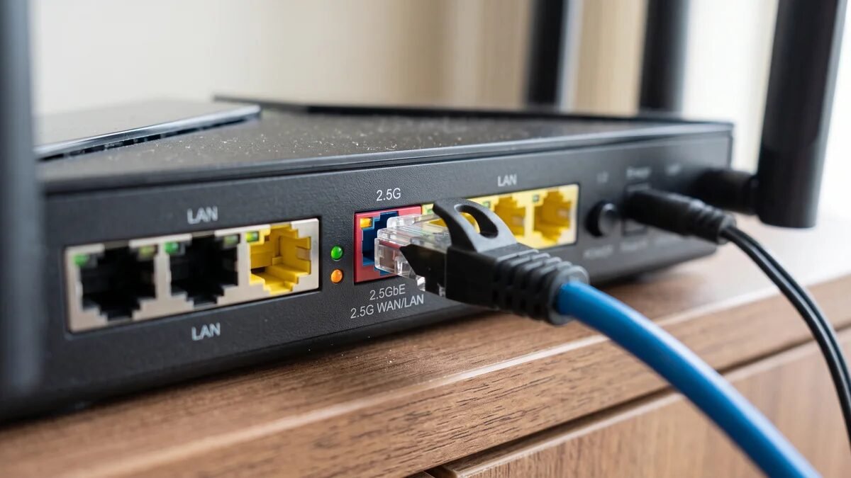 Para que serve a porta de 2.5G no roteador que você tem em casa?