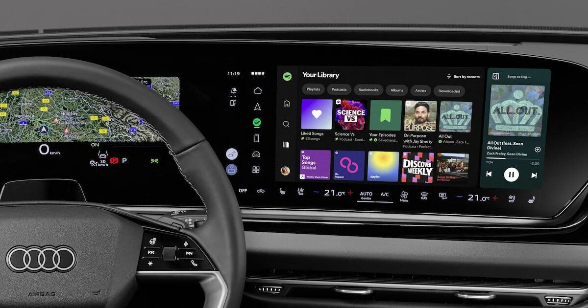Spotify lança app nativo para carros que não depende de CarPlay ou Android Auto