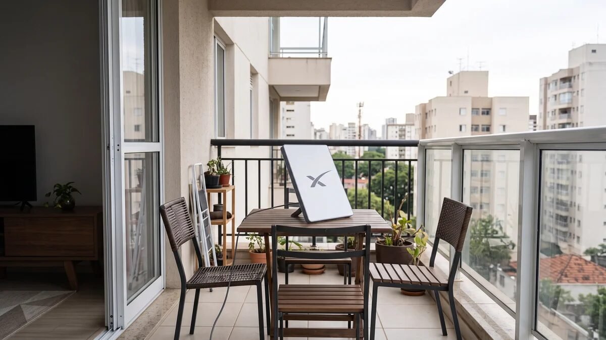Starlink Mini no apartamento: funciona ou o sinal fica bloqueado?