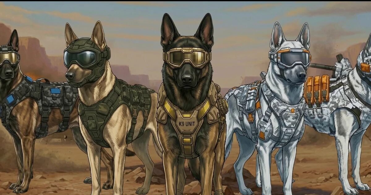 Startup quer criar cães geneticamente modificados para ações militares e de resgate
