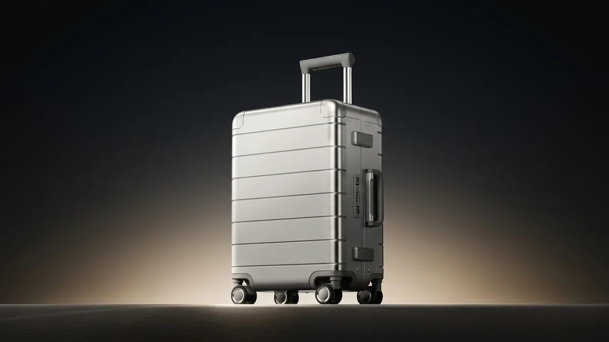 Xiaomi lança mala de metal "estilo Rimowa", mas com suspensão nas rodas