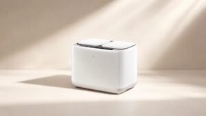 Xiaomi lança mini lavadora para roupas de bebê com dois cestos por R$ 967